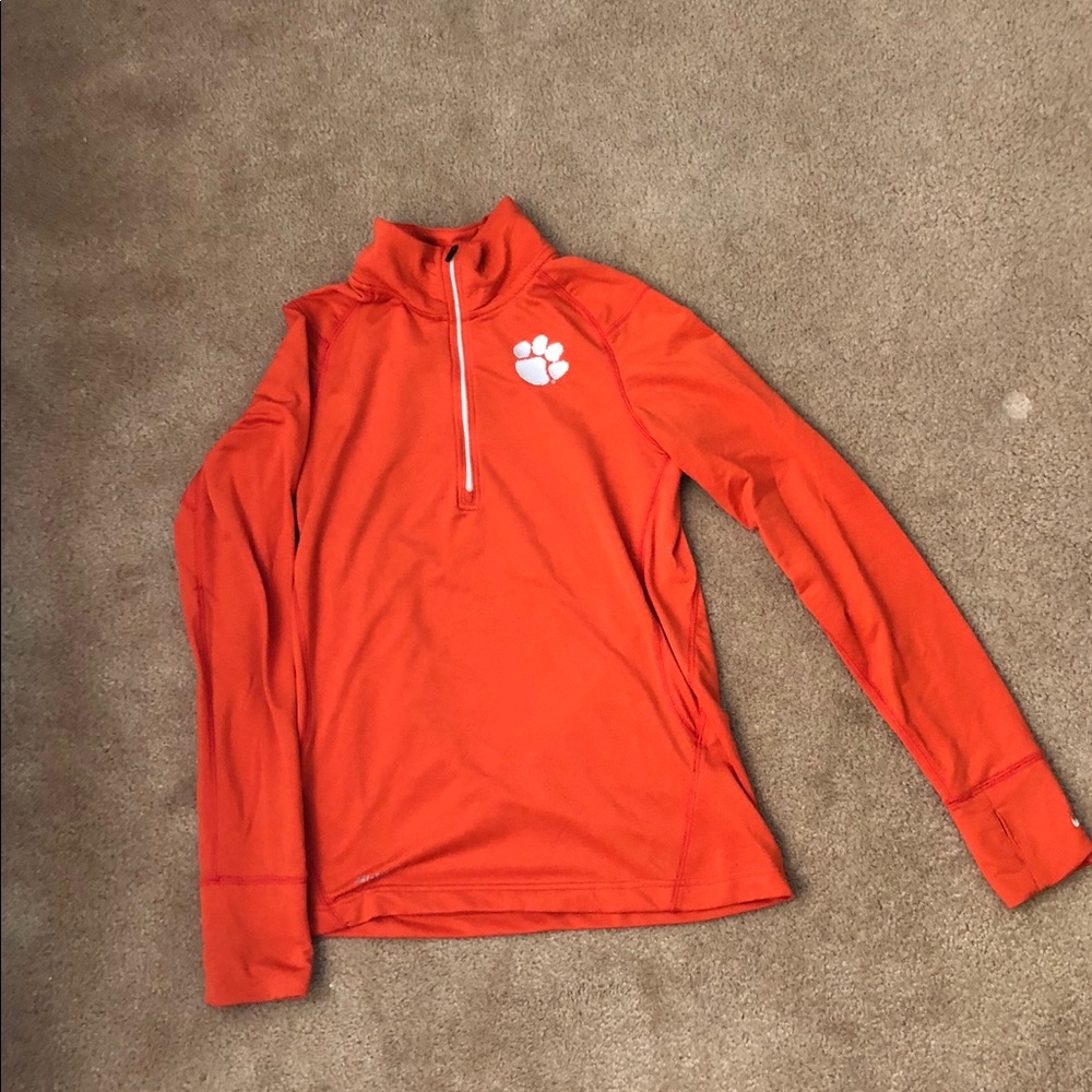 Nike dri-fit Clemson zip